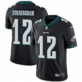 Nike Philadelphia Eagles #12 Randall Cunningham Black Alternate NFL Vapor Untouchable Limited Jersey,baseball caps,new era cap wholesale,wholesale hats